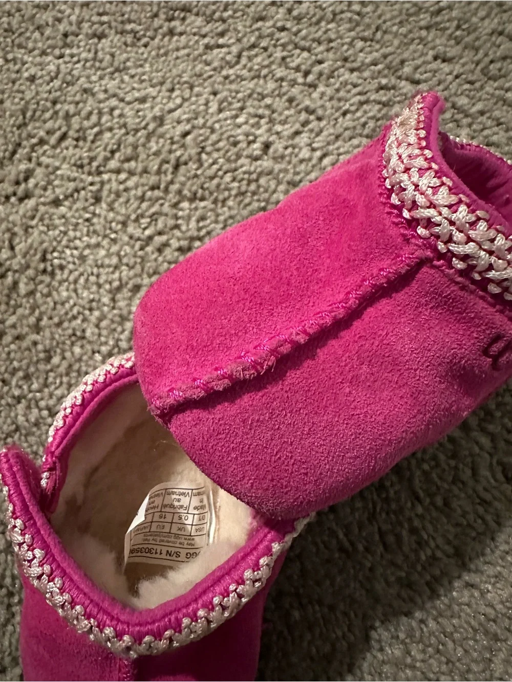 UGG Baby Tasman Slippers